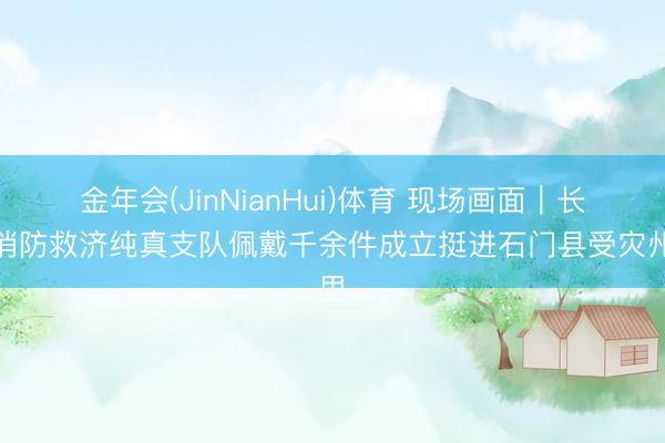 金年会(JinNianHui)体育 现场画面|长沙消防救济纯真支队佩戴千余件成立挺进石门县受灾州里