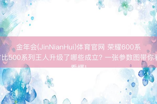 金年会(JinNianHui)体育官网 荣耀600系列对比500系列王人升级了哪些成立? 一张参数图带你看懂!