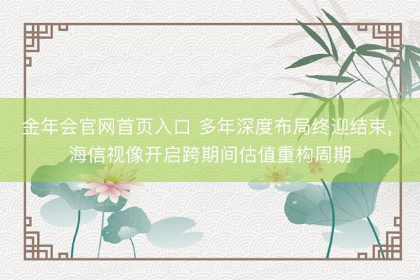 金年会官网首页入口 多年深度布局终迎结束， 海信视像开启跨期间估值重构周期